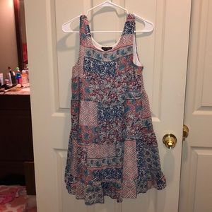 Floral pattern dress